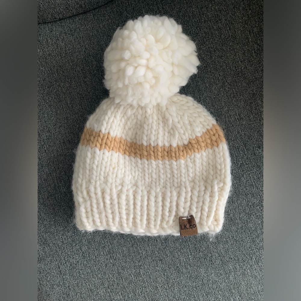 Wool Hand Knit Hat for Kids